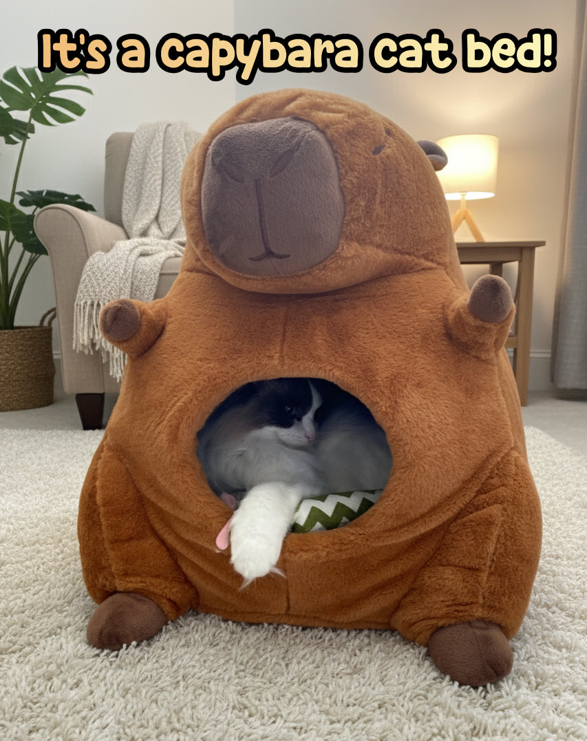 Capybara Cat House