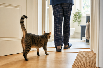 Why Does My Cat Follow Me to the Bathroom? (A Privacy Policy, Rejected)