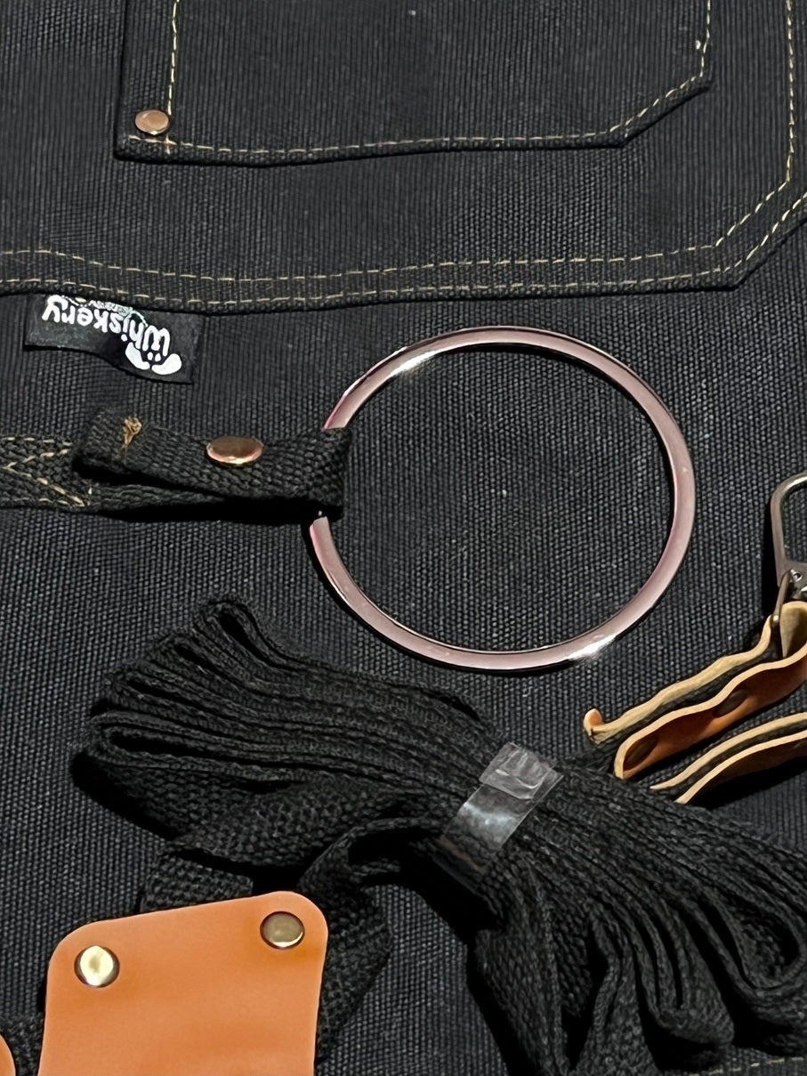 Cotton Canvas Apron – Adjustable Chef Apron with Pockets | Whiskery Sour®