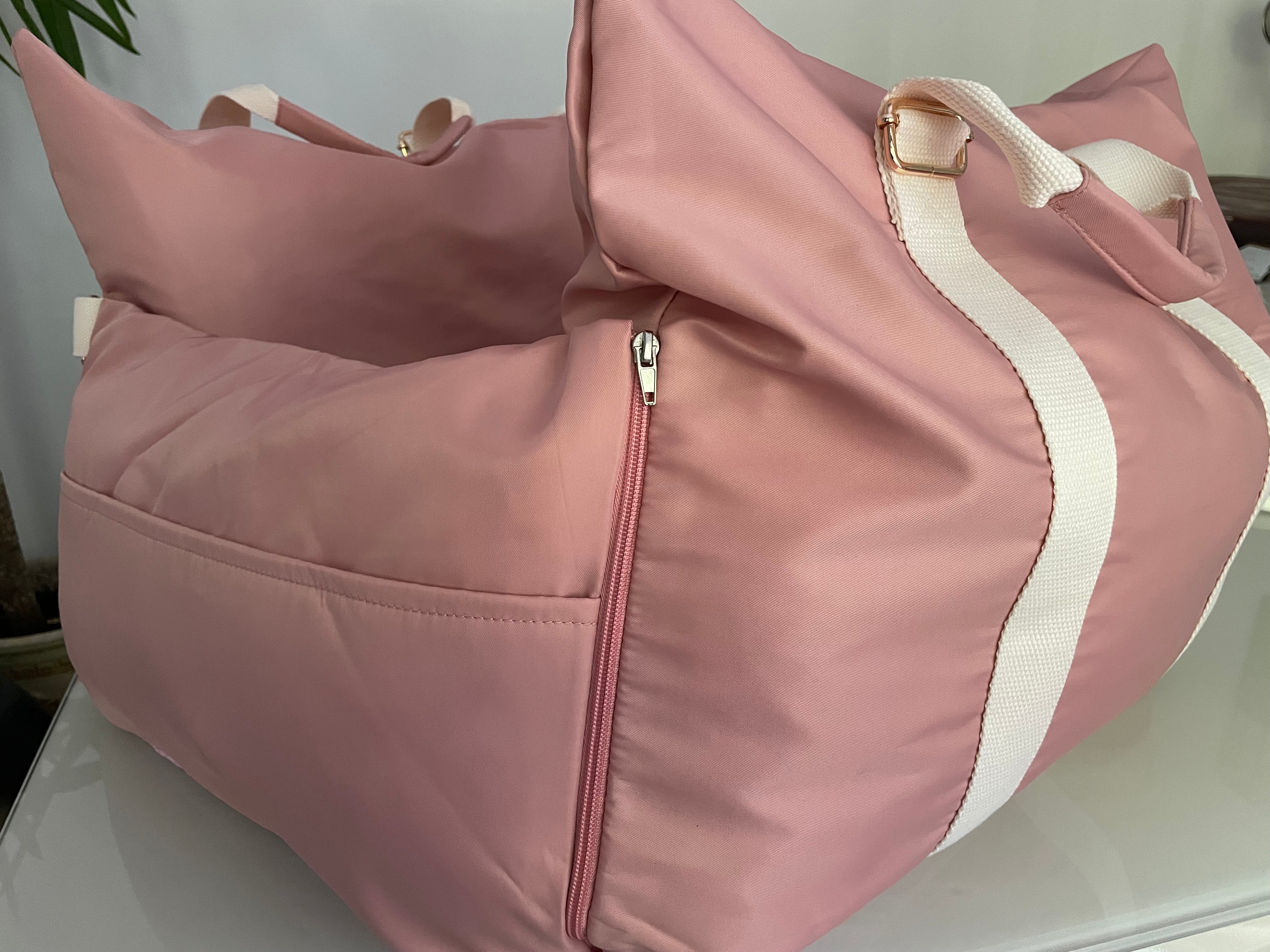 Princess Ride Booster – Blush Pink Pet Car Seat Bed