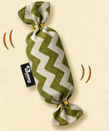 Catnip Kicker Toy with 2 Inner Rattle Balls